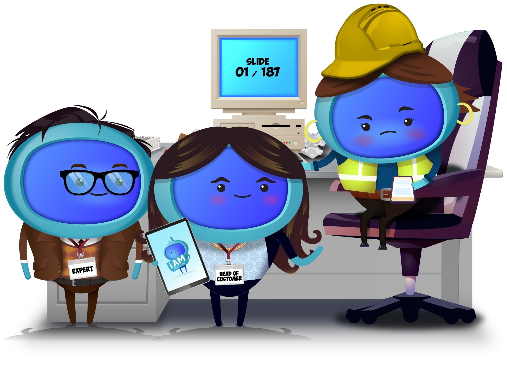 Rushing boring elearning 3 x iam