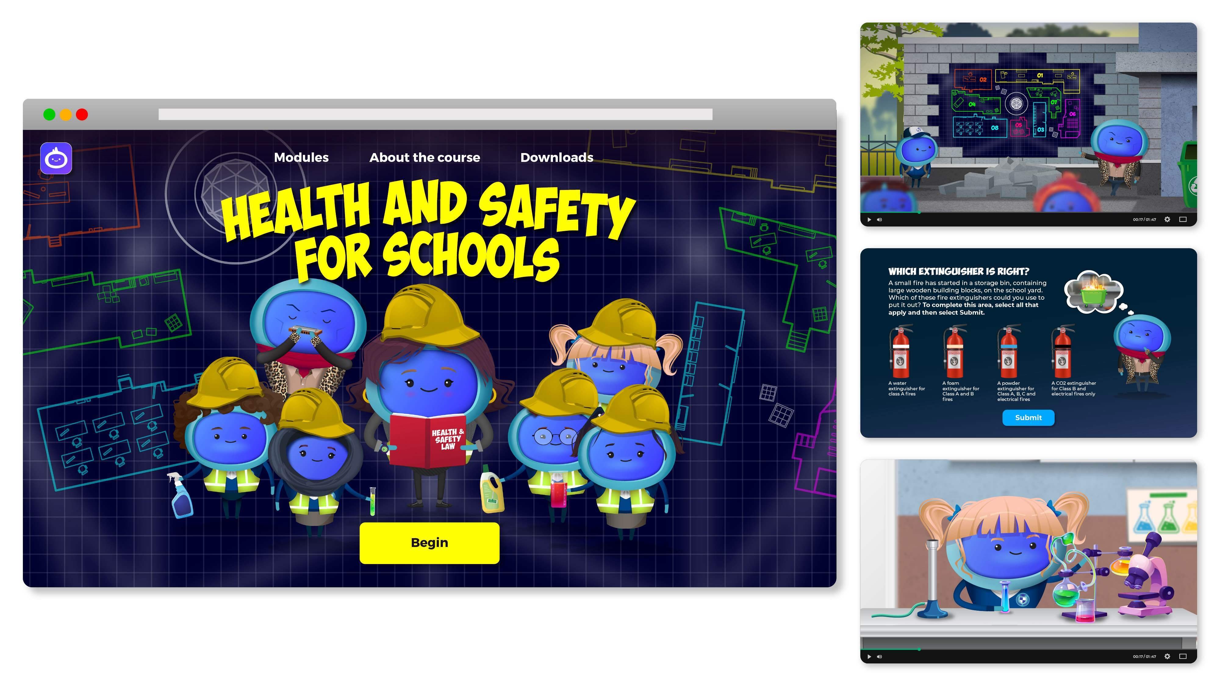 iAM 00448 - Health and Safety for Schools - Landing page
