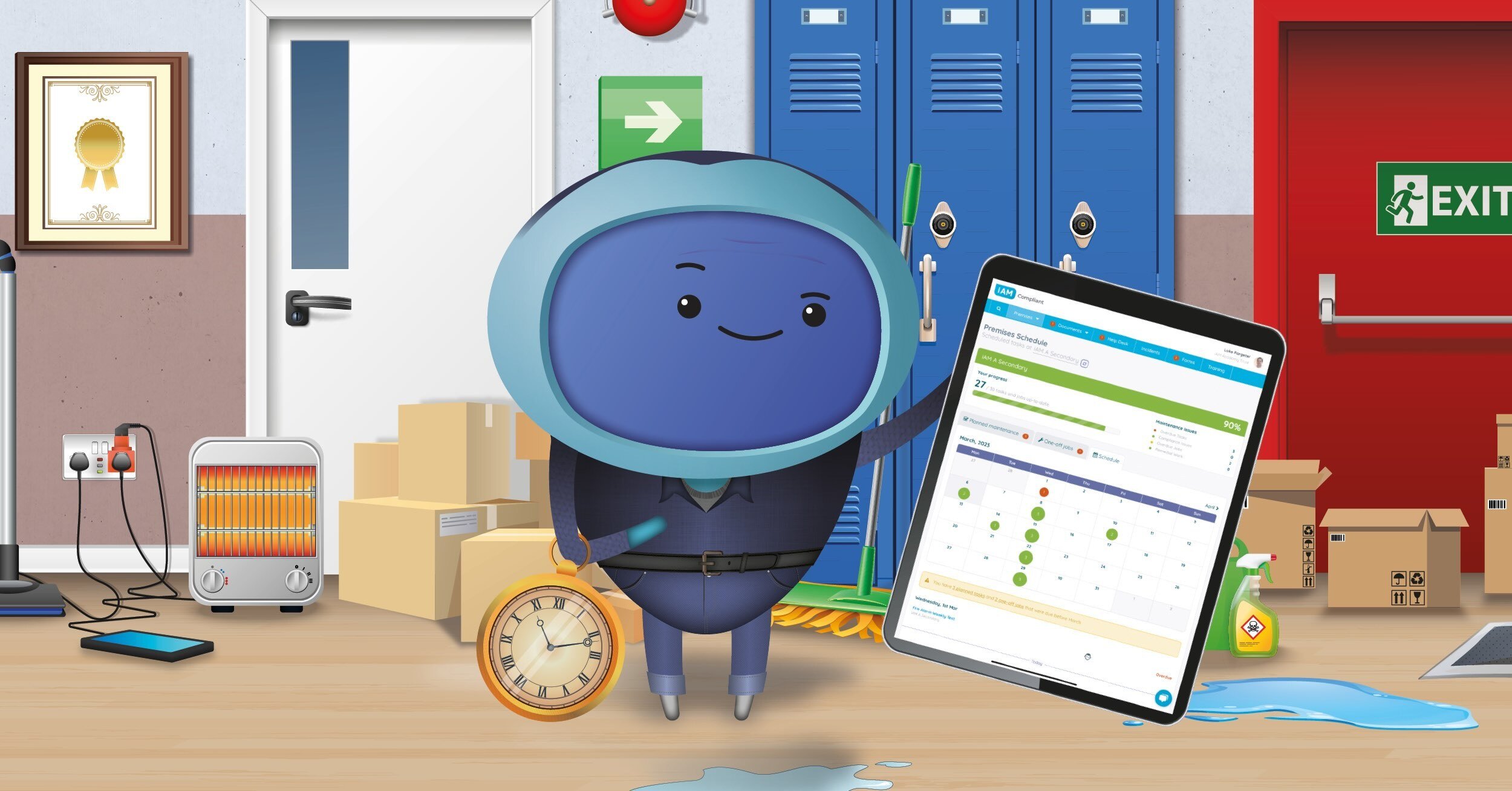 Busy site managers would benefit from an expert system such as iAM Compliant.