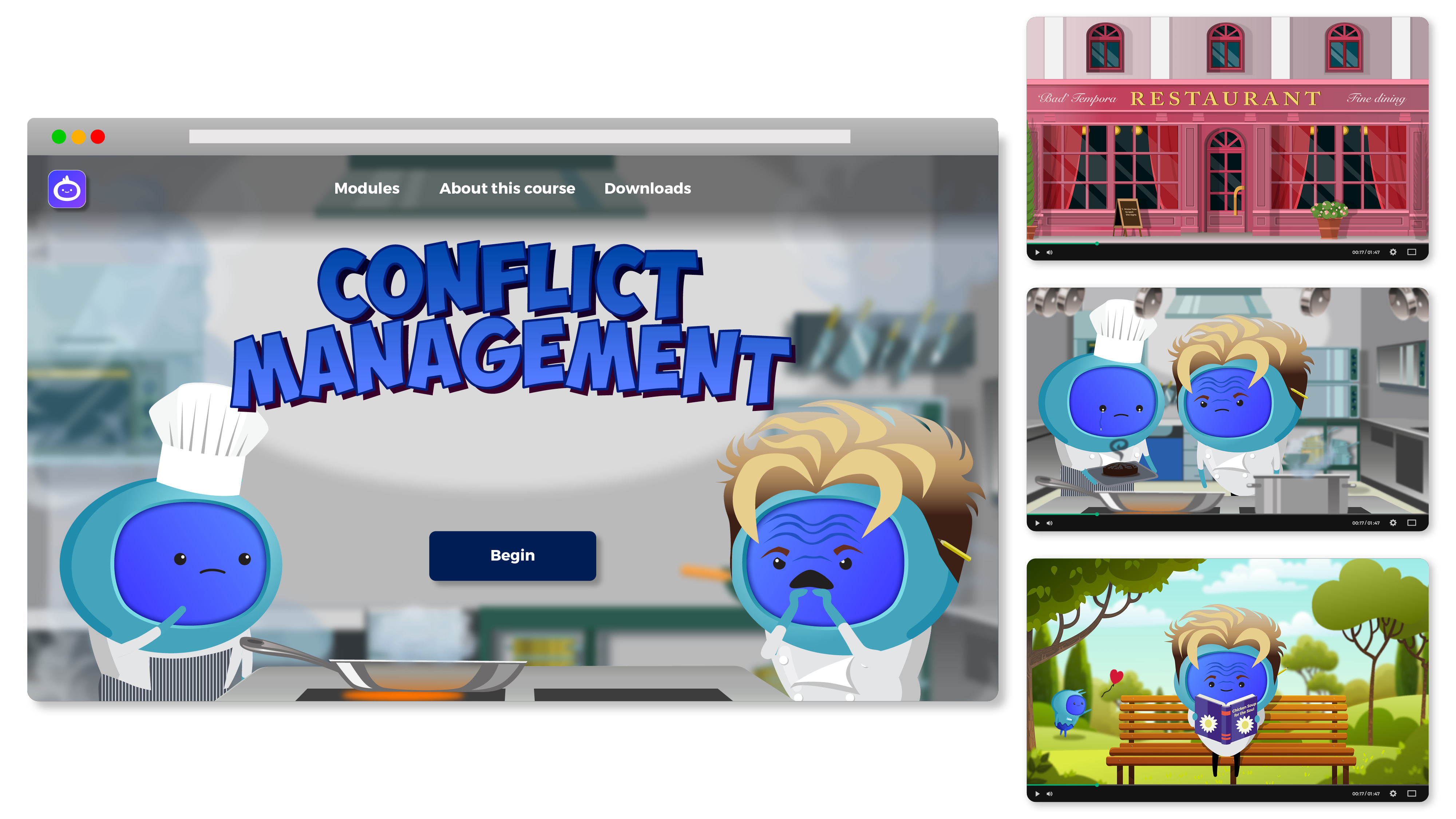 Conflict Management iAM Landing Page