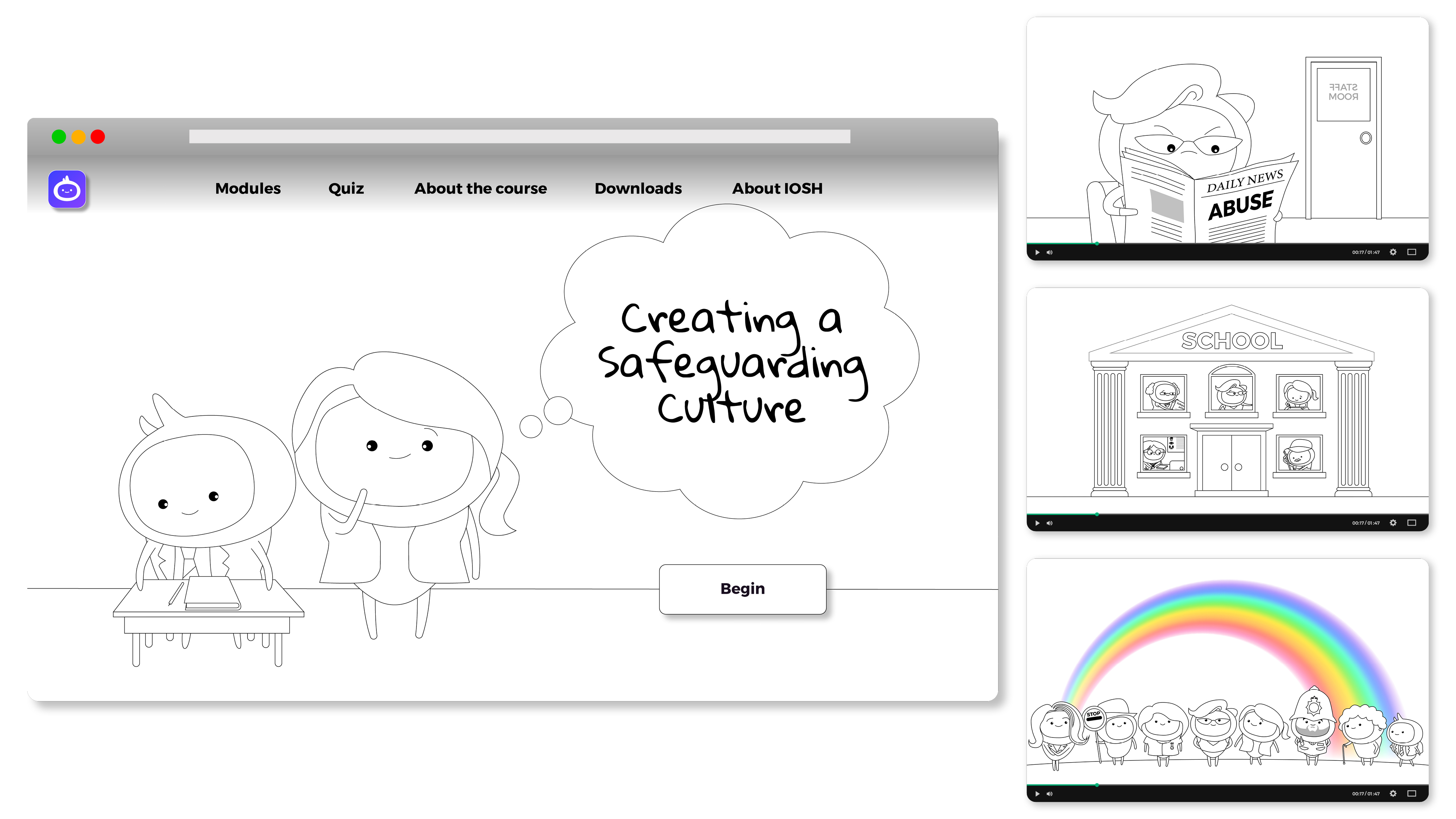 iAM - Creating a safeguarding Culture Landing Page Artwork Template
