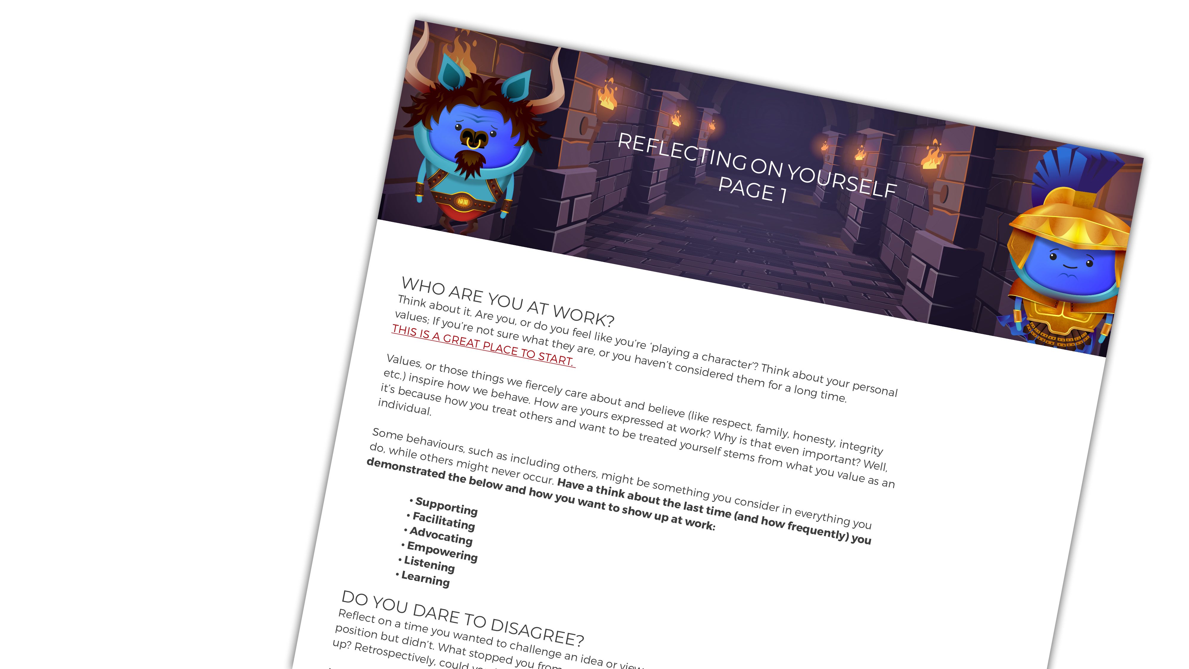 Psychological Safety Reflection Sheet