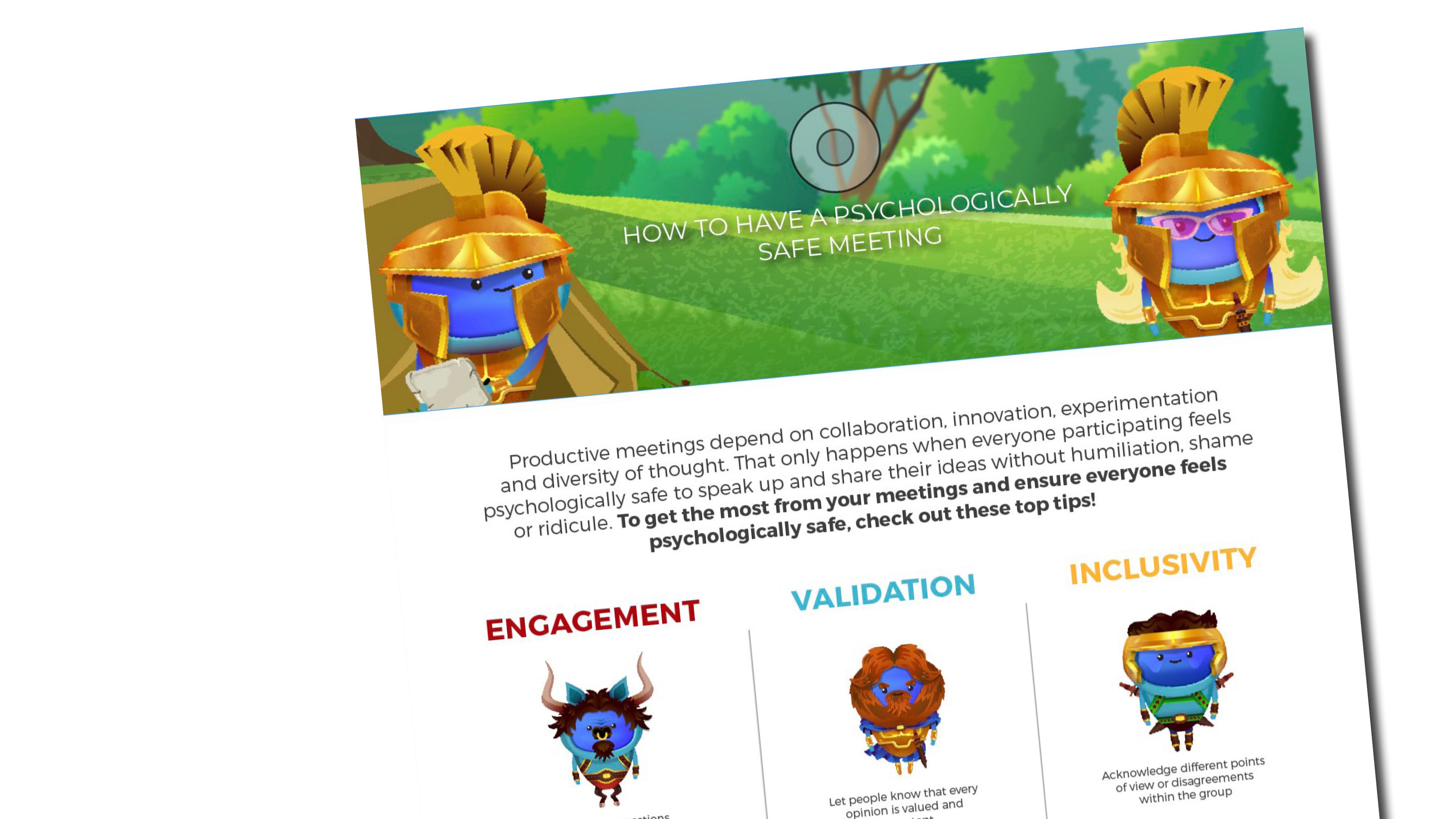 Psychological Safety School Poster 